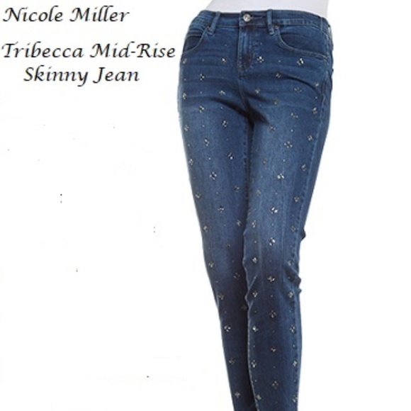 Nicole Miller Denim - Nicole Miller - Tribecca Mid-Rise Skinny Leg Jeans